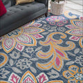 Tyse Area Rugs Jasmine Pink JSM4342 7'10"x10'3"