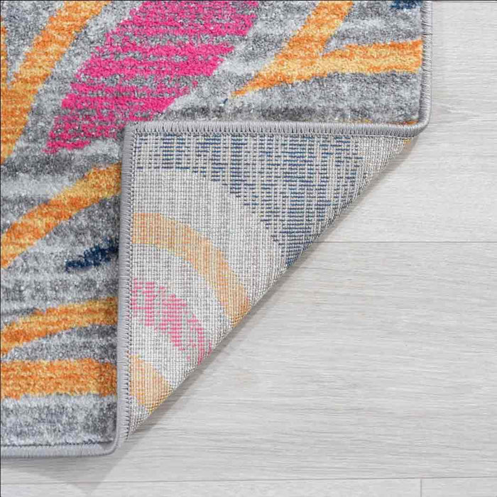 Tyse Area Rugs Jasmine Pink JSM4342 backing