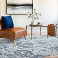 Tyse Area Rugs Maya 5'3"x7'3" Blue MAY1406
