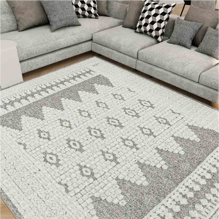 Tyse Area Rugs Monaco 5'3"x7'3" Beige MNC1008