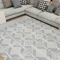 Tyse Area Rugs Monaco 5'3"x7'3" Gray MNC1109