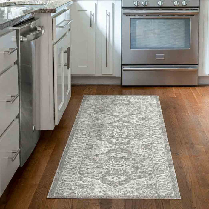 Tyse Area Rugs Palazzo 2'3"x7'3" Brown PLZ2108
