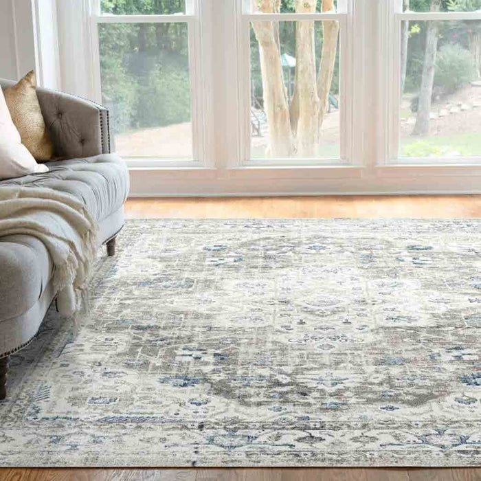 Tyse Area Rugs Palazzo 5'3"x7'3" Brown PLZ2308