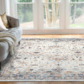 Tyse Area Rugs Palazzo 5'3"x7'3" Cream PLZ2517