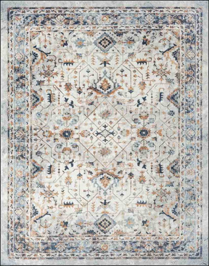 Tyse Area Rugs Palazzo Cream PLZ2517