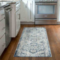 Tyse Area Rugs Palazzo 2'3"x7'3" Navy PLZ2107
