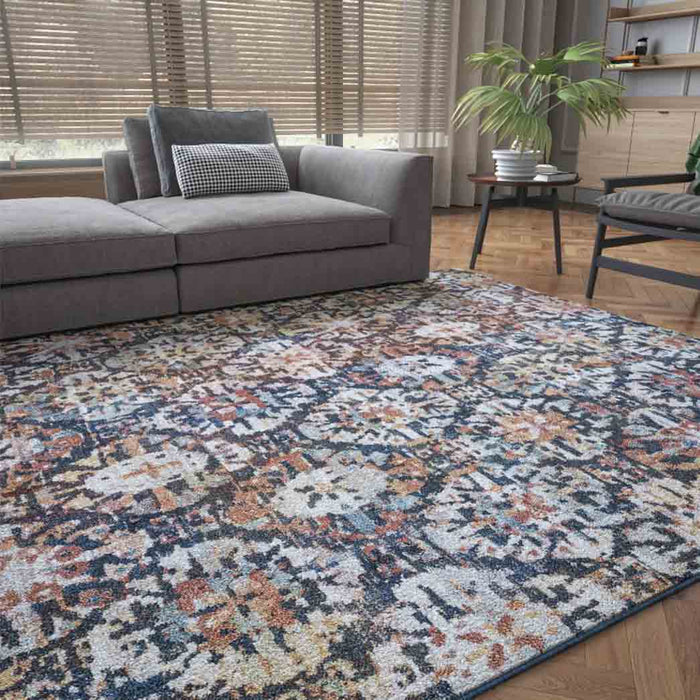 Tyse Area Rugs Reina 8'9"x12'2" Cream REI1800