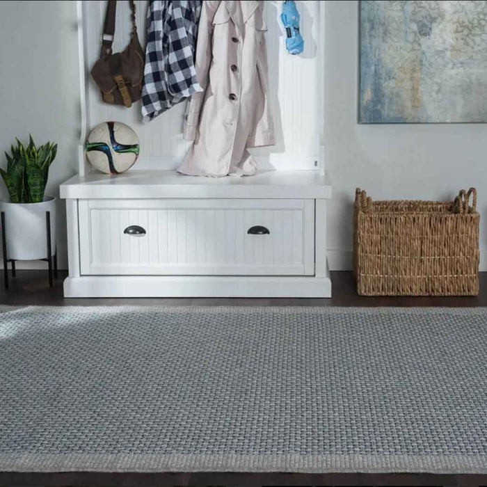Tyse Area Rugs Serenity 5'3"x7'3" Blue SRN1006