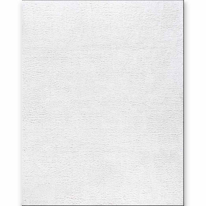 Tyse Area Rugs Soho Shag White SOH1300