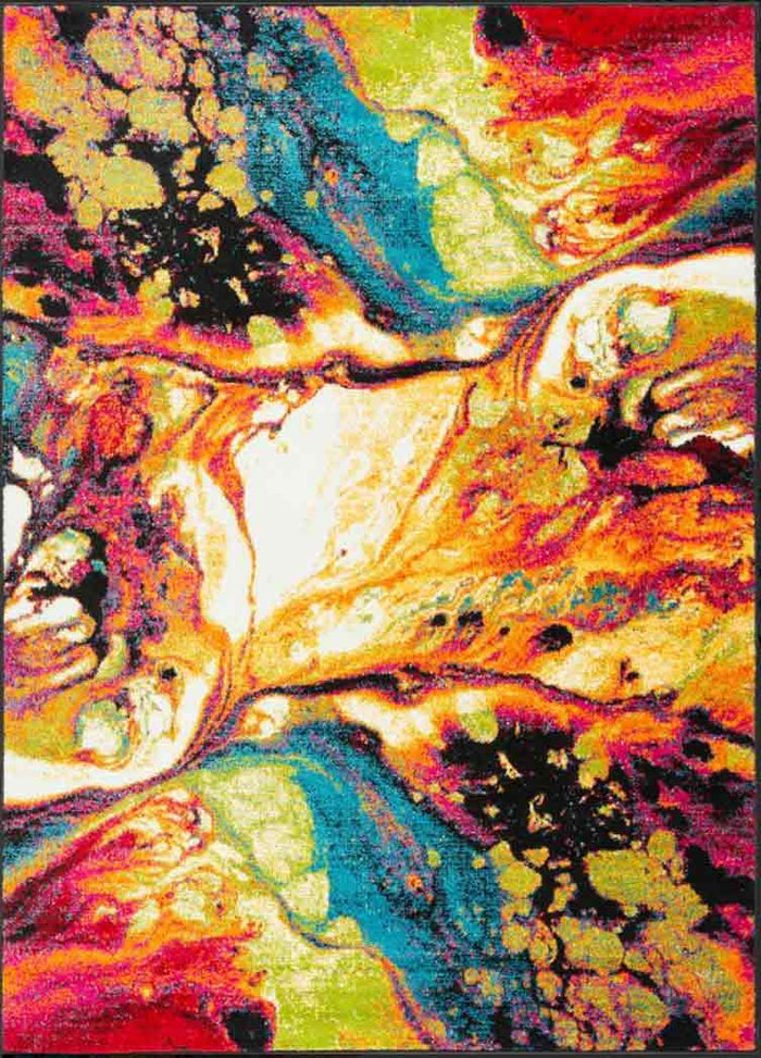 Tyse Area Rugs Symphony Multi-Color SMP1004