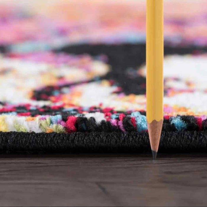 Tyse Area Rugs Symphony Multi-Color SMP1004 thick pic