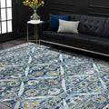 Tyse Area Rugs Timeless 5'3"x7'3" Blue TML1502