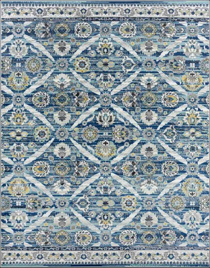 Tyse Area Rugs Timeless Blue TML1502