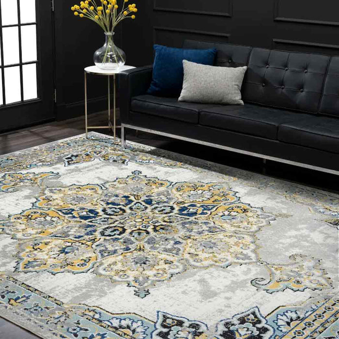 Tyse Area Rugs Timeless 5'3"x7'3" Cream TML1617