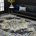 Tyse Area Rugs Timeless 5'3"x7'3" Gray TML1608