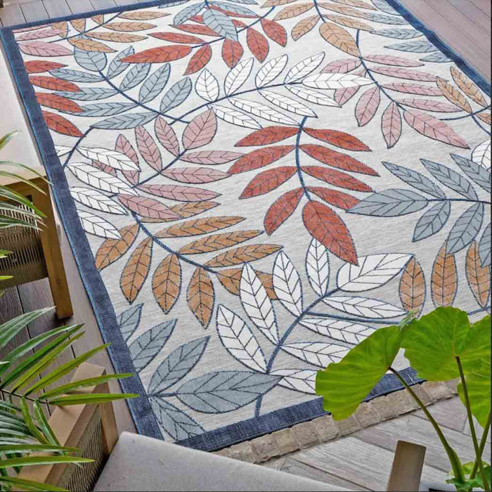 Tyse Area Rugs Tropic 7'7"x10'3" Gray TRP1209