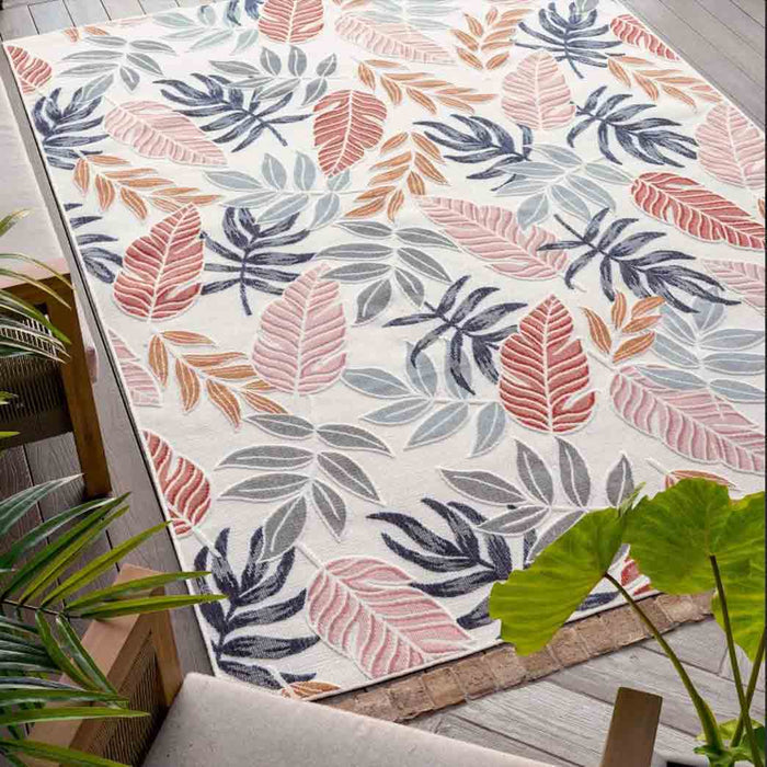 Tyse Area Rugs Tropic 7'7"x10'3" Multi-Color TRP1101