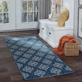 Tyse Area Rugs Veranda 2'3"x7'3" Indigo VND1514