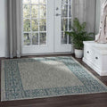 Tyse Area Rugs Veranda 5'3"x7'3" Teal VND1815