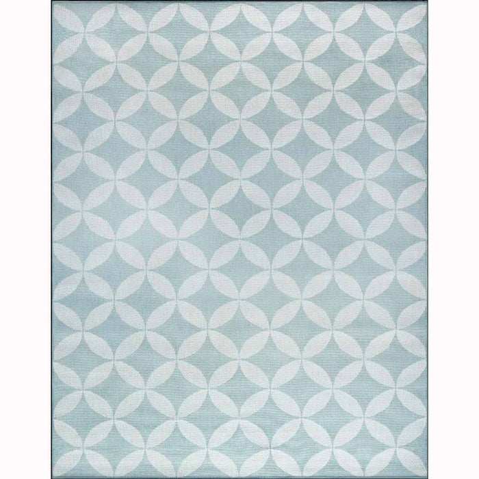 Tyse Area Rugs Vista Aqua VIS1015