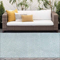 Tyse Area Rugs Vista Aqua VIS1115 5'x6'11"