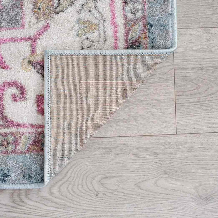 Tyse Area Rugs Wakefield Denim WFL4127 backing