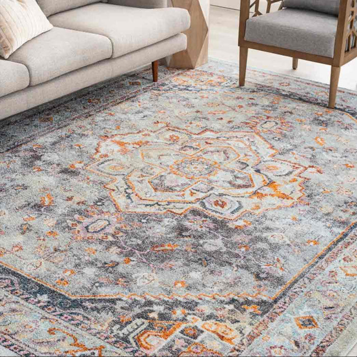 Tyse Area Rugs Wakefield 7'10"x10'3" Gray WFL4109