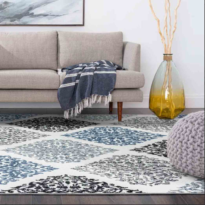 Tyse Area Rugs Wyatt 7'11"x10'3" Multi-Color WYT1801