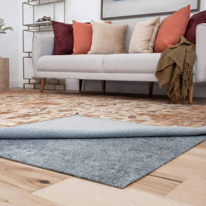 Tyse Area Rugs Padding Gray PGP1001