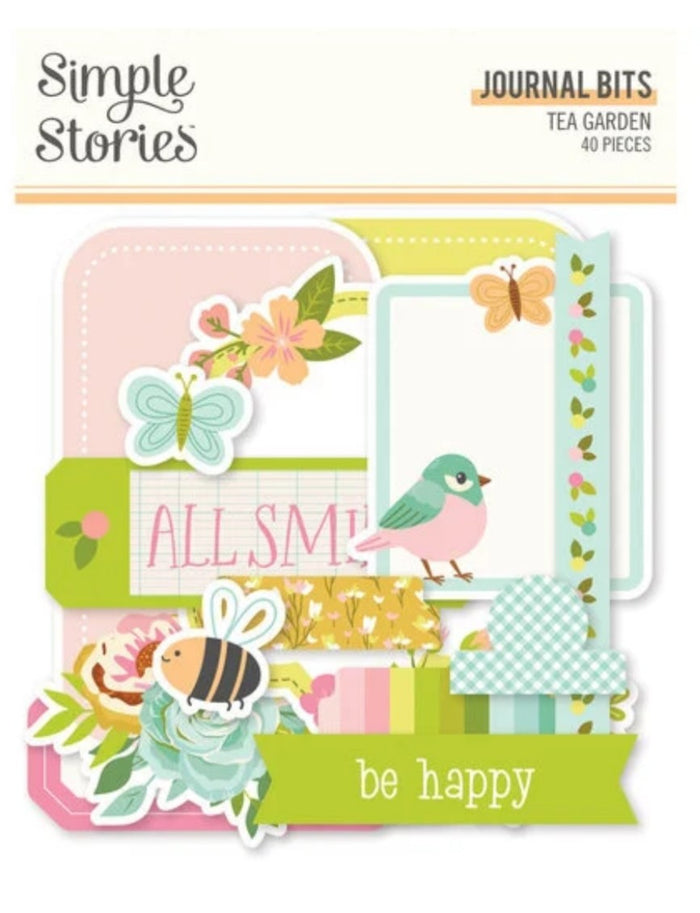 Tea Garden - Journal Bits & Pieces