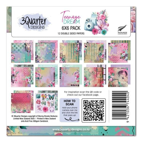 Teenage Dream - 6x6 Collection Pack