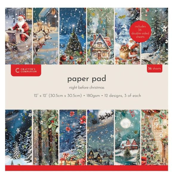 The Night Before Christmas - 12x12 Paper Pad