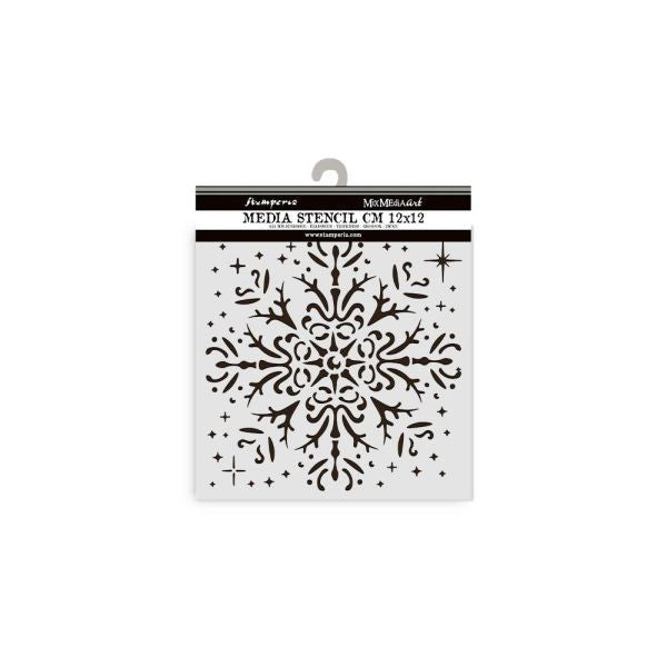 The Owl's House - Stencil  - Snowflake