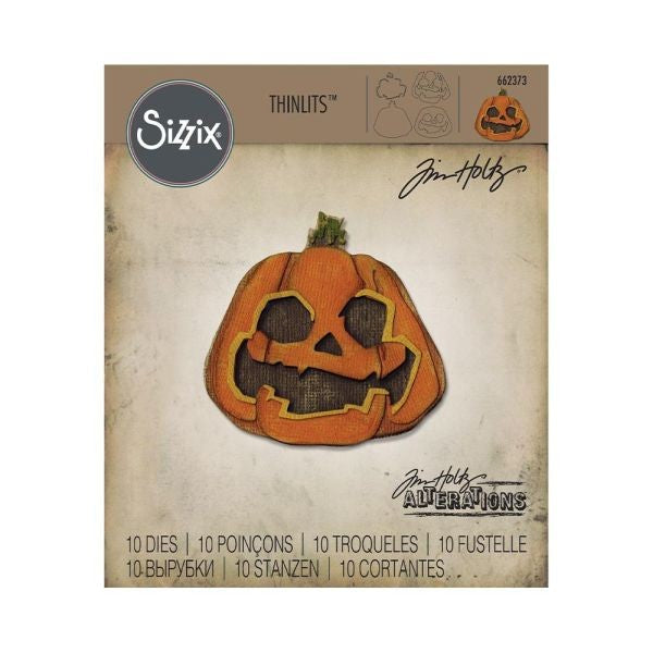 Thinlits Die -  Layered Jack-O-Lantern