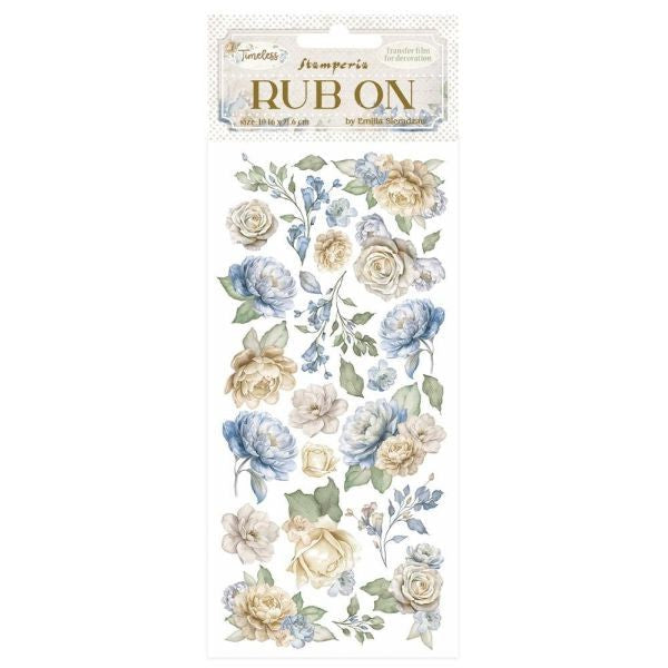 Timeless - Rub Ons - Flowers