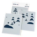 Trees - Layering Stencils