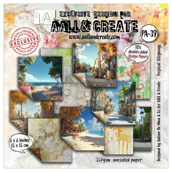 Tropical Alleyways - 6x6 Design Paper