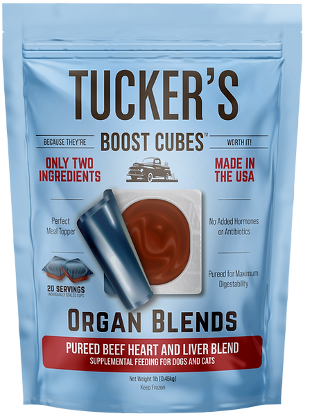 Tucker's Pureed Beef Heart and Liver Blend