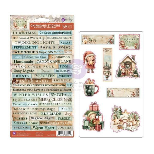 Twinkle & Treats - Chipboard