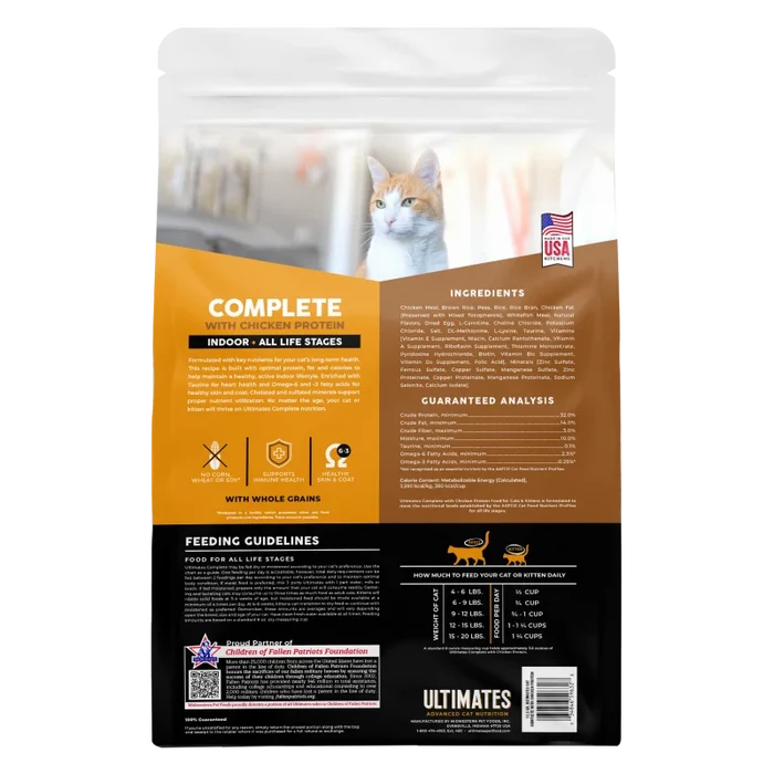 Ultimates Complete with Chicken Protein Cat Recipe