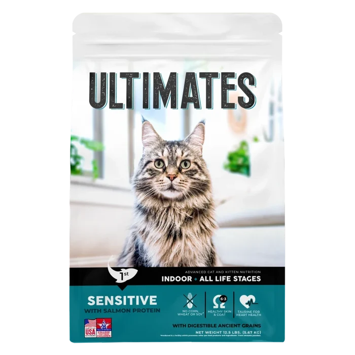 Ultimates Sensitive Skin & Stomach Salmon Protein Cat Food