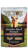 Victor Pet Sensitive Skin & Stomach Salmon Meal & Brown Rice Recipe Dry Dog Food