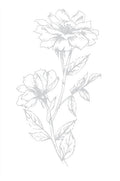 Victorian Petals Impress-ion Press & Foil Plate