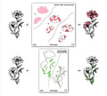 Victorian Petals Layering Stencils