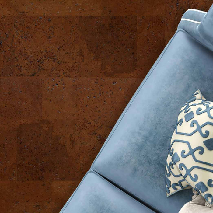 We Cork Greenshield Cork Tiles Avant Garde Saddle Monte Carlo WECAVSDLMC room