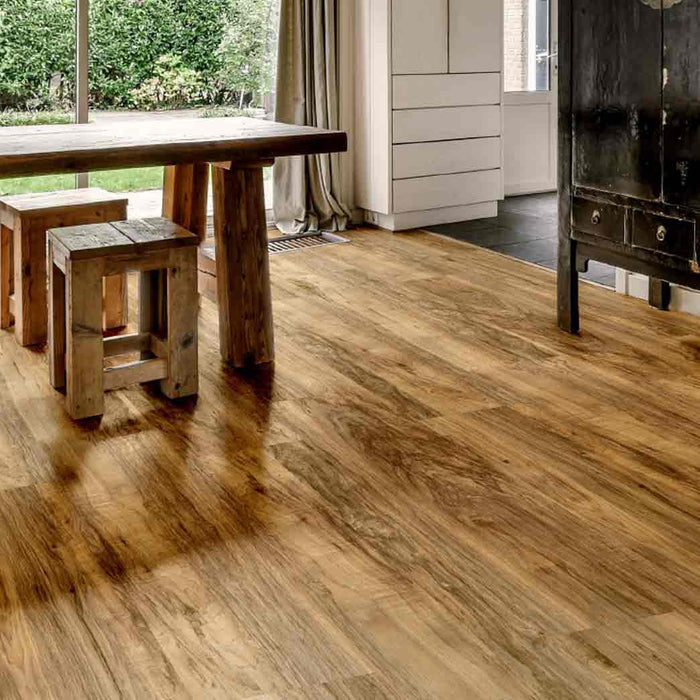 We Cork Hot Coating Cork Tiles Serenity Plank Sunset Acacia WECSCSUNACA room