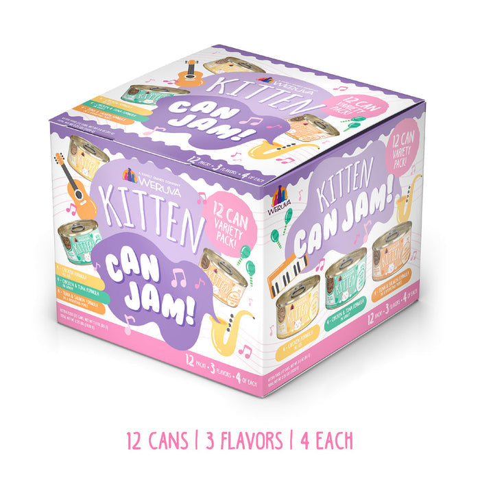 Weruva Kitten Kitten Can Jam! Variety Pack Wet Cat Food