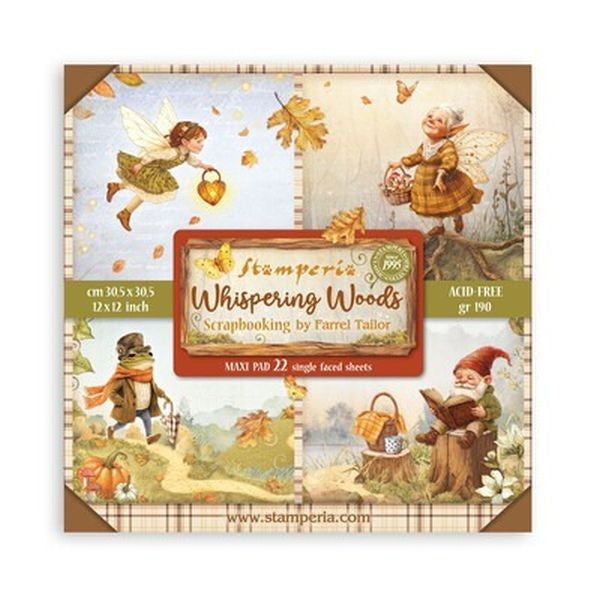 Whispering Woods - 12x12 Collection Pack - Single Sided