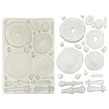 Whispering Woods - A5 Silicone Mould - Mushrooms 3D