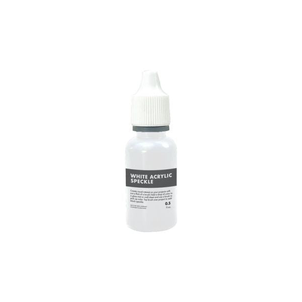 White Acrylic Speckle Ink